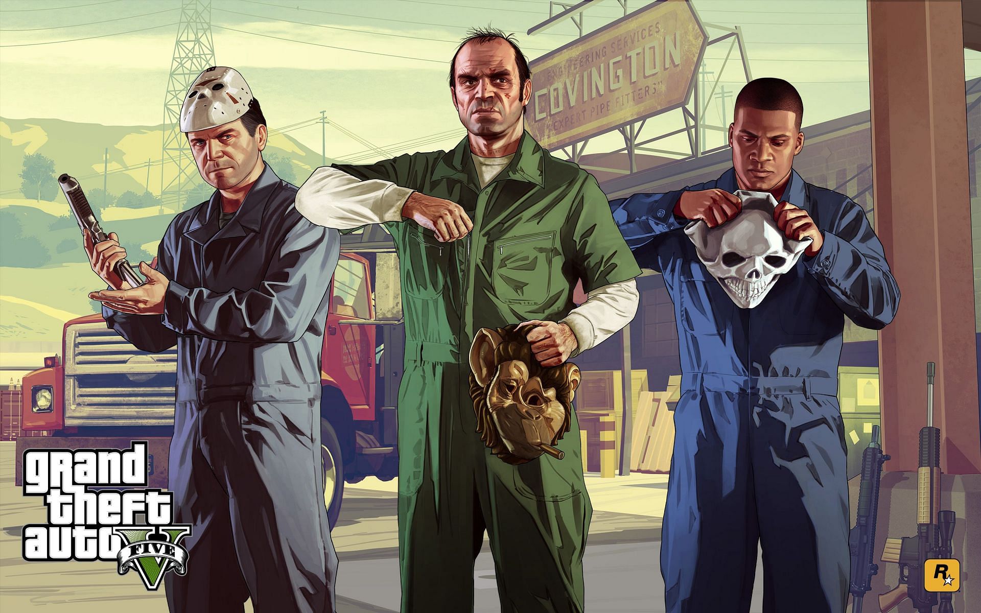 GTA 5 is the best-selling Grand Theft Auto title (Image via Rockstar Games)
